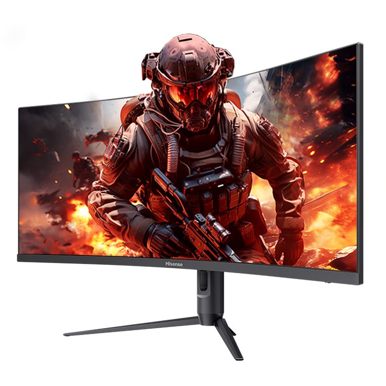 海信34英寸电竞WQHD曲面带鱼屏165HzHDR400高色域21:9旋转升降游戏办公电脑显示器显示屏34G6H